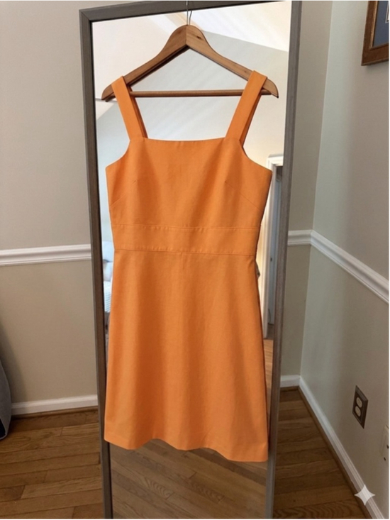 Ann Taylor Dresses & Skirts - Women's Ann Taylor Orange Mini Dress Size 10